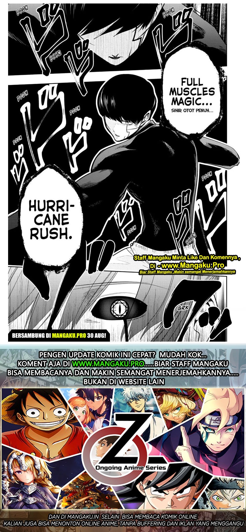 Mashle: Magic and Muscles chapter 27